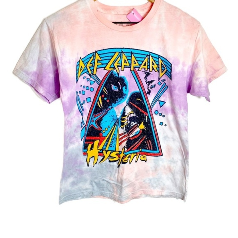 Def leopard Tye Dye Tee